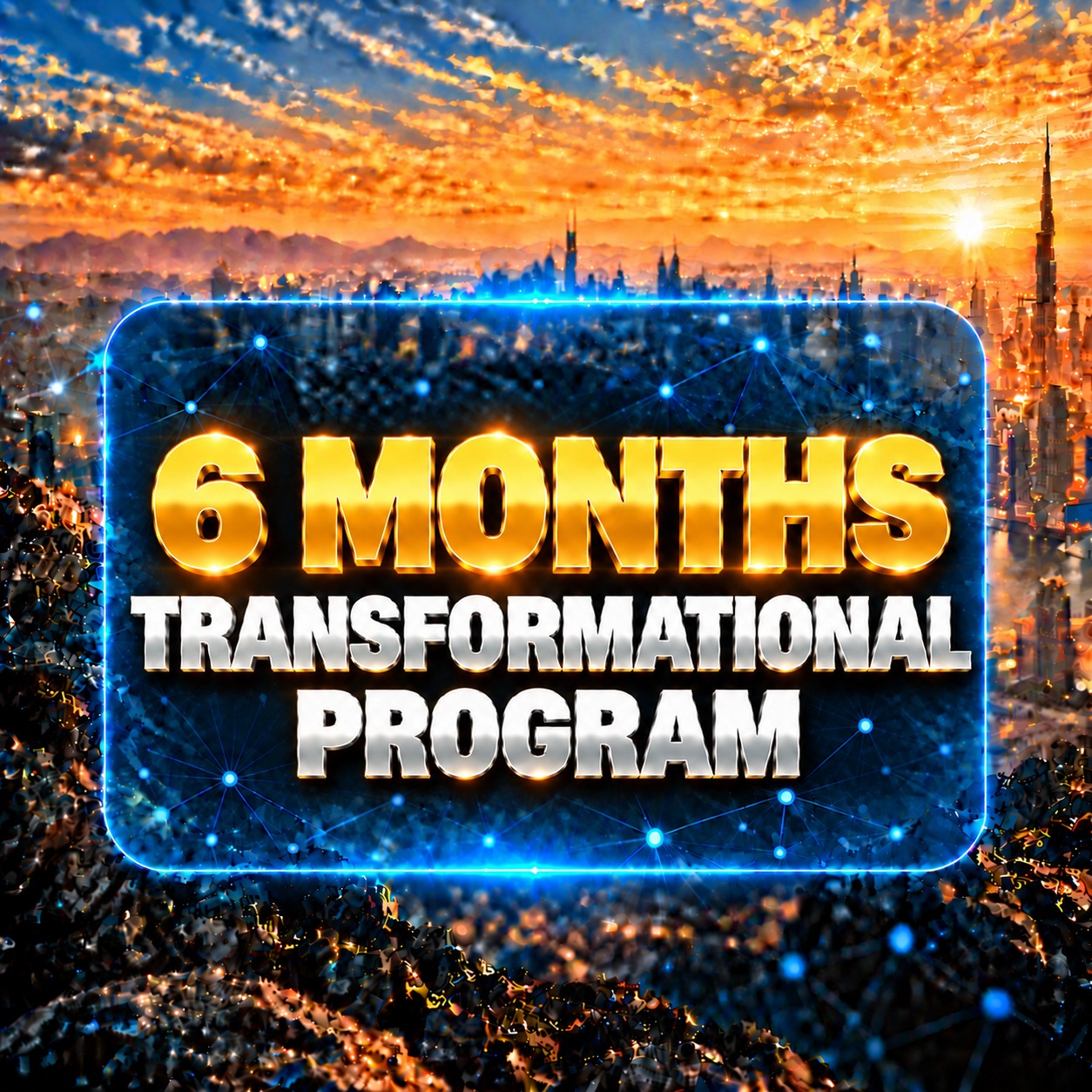 6-month transformational program 6 MONTHS TRANSFORMATIONAL FULL PROGRAM - Image 1